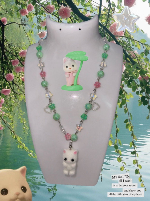 Lantisor handmade Sylvanian Cat