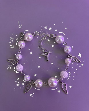Bratara handmade Angel Wings