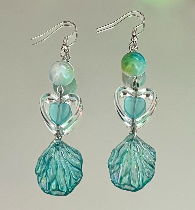 Cercei handmade Ocean Bloom