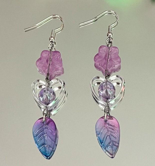Cercei handmade Ocean Bloom