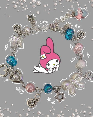 Bratara handmade My Melody Angel