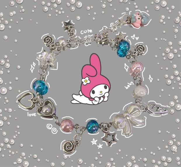 Bratara handmade My Melody Angel