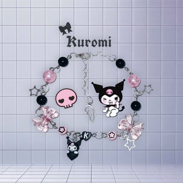 Set handmade Gothic Kuromi