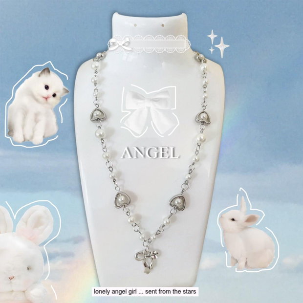 Colier handmade Angel Heart