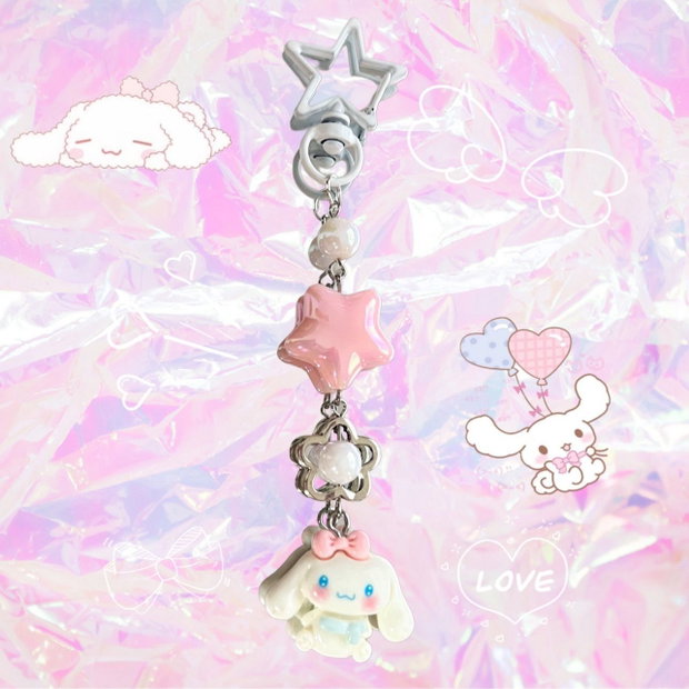 Breloc handmade Cinnamoroll