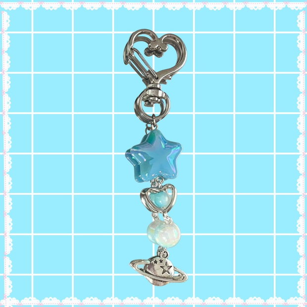 Breloc handmade Cosmic Stars
