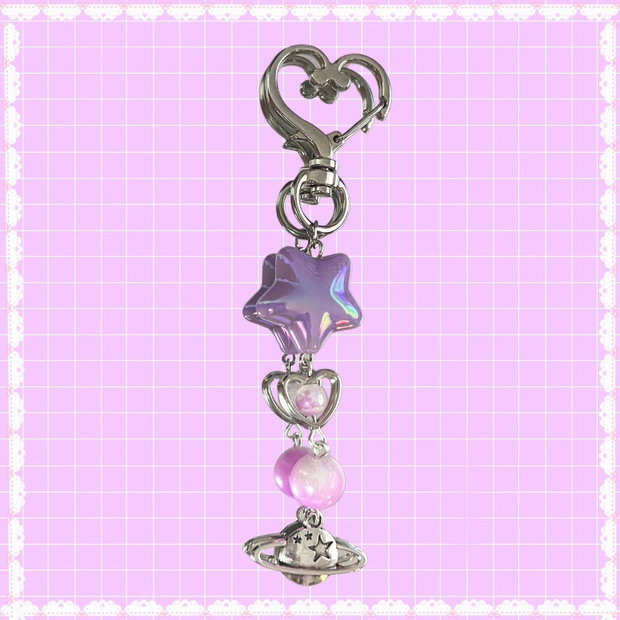 Breloc handmade Cosmic Stars