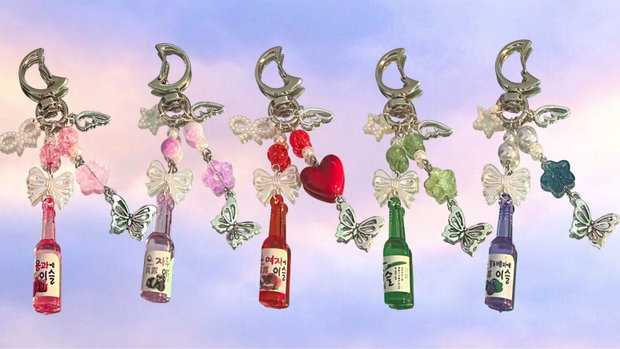 Brelocuri handmade Soju Bottle