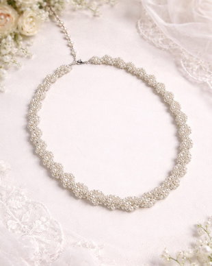 Colier cu perle pentru mireasa - Pearl Blossom