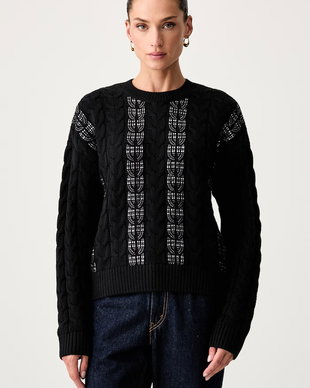 Guess pulover pentru femei cu bumbac CASSANDRA