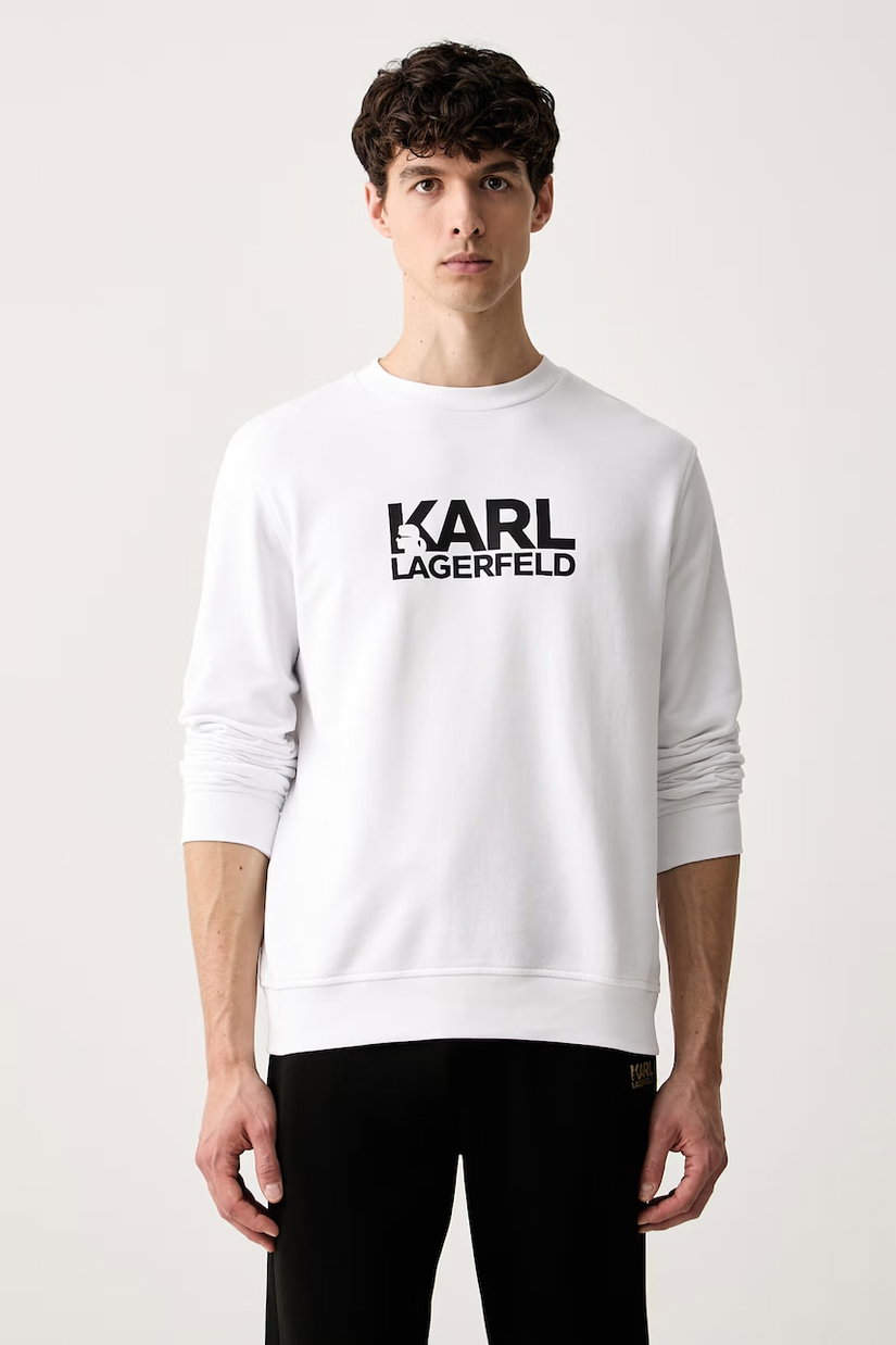 Karl Lagerfeld hanorac pentru bărbați din bumbac