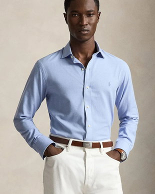 Polo Ralph Lauren cămașă pentru bărbați cu bumbac
