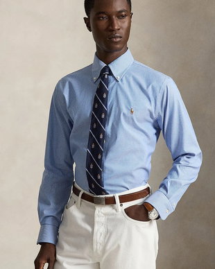 Polo Ralph Lauren cămașă oxford pentru bărbați din bumbac