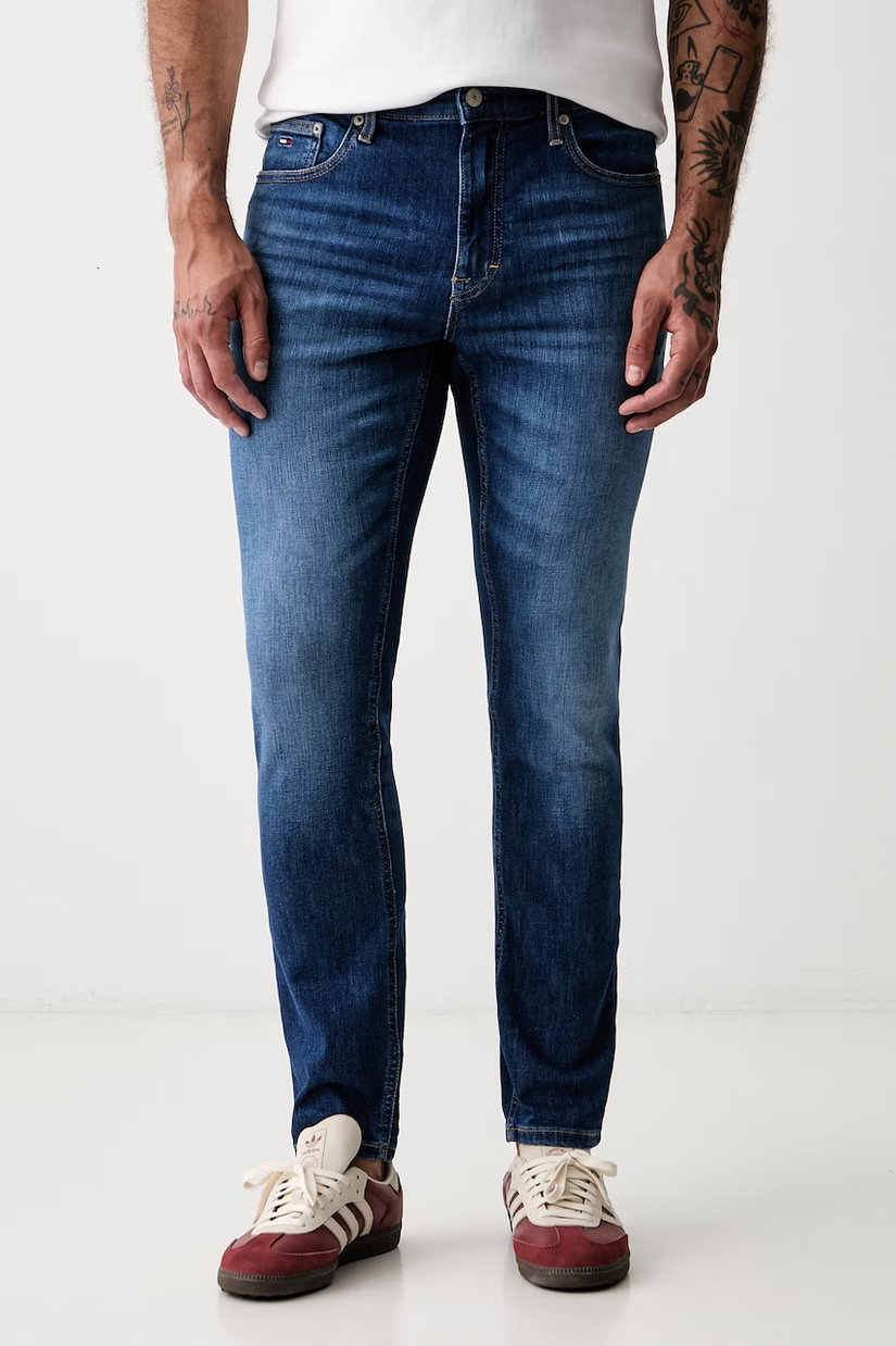 Tommy Jeans blugi slim tapered pentru bărbați