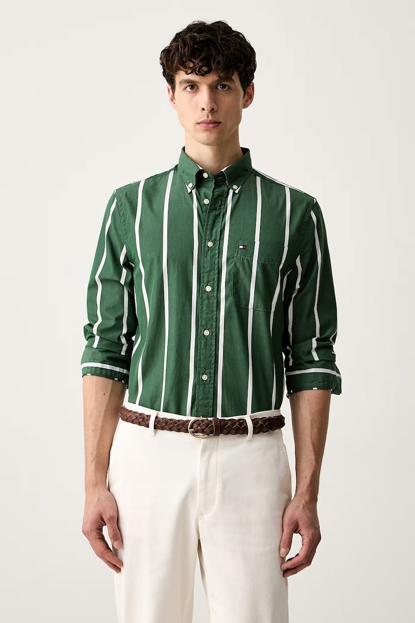 Tommy Hilfiger cămașă pentru bărbați din bumbac