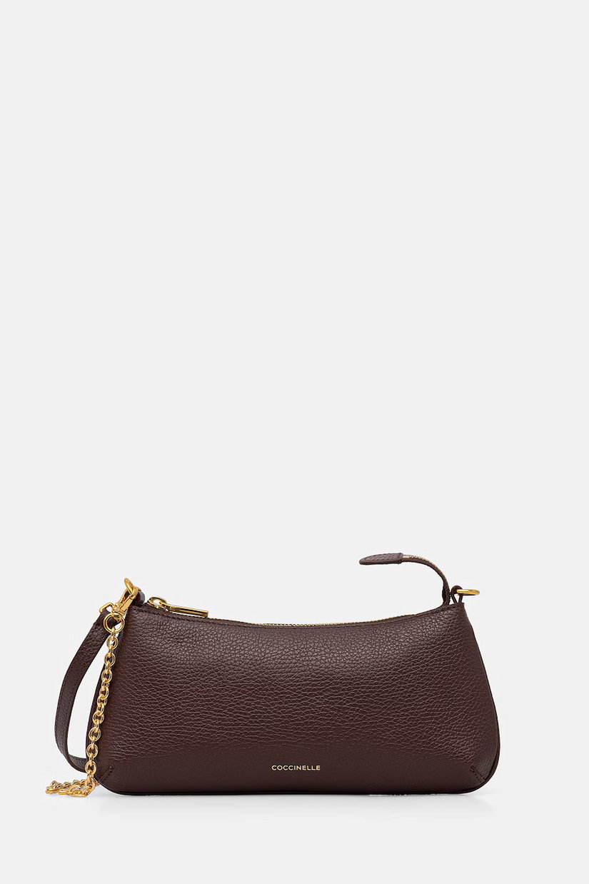 Coccinelle geantă crossbody pentru femei din piele