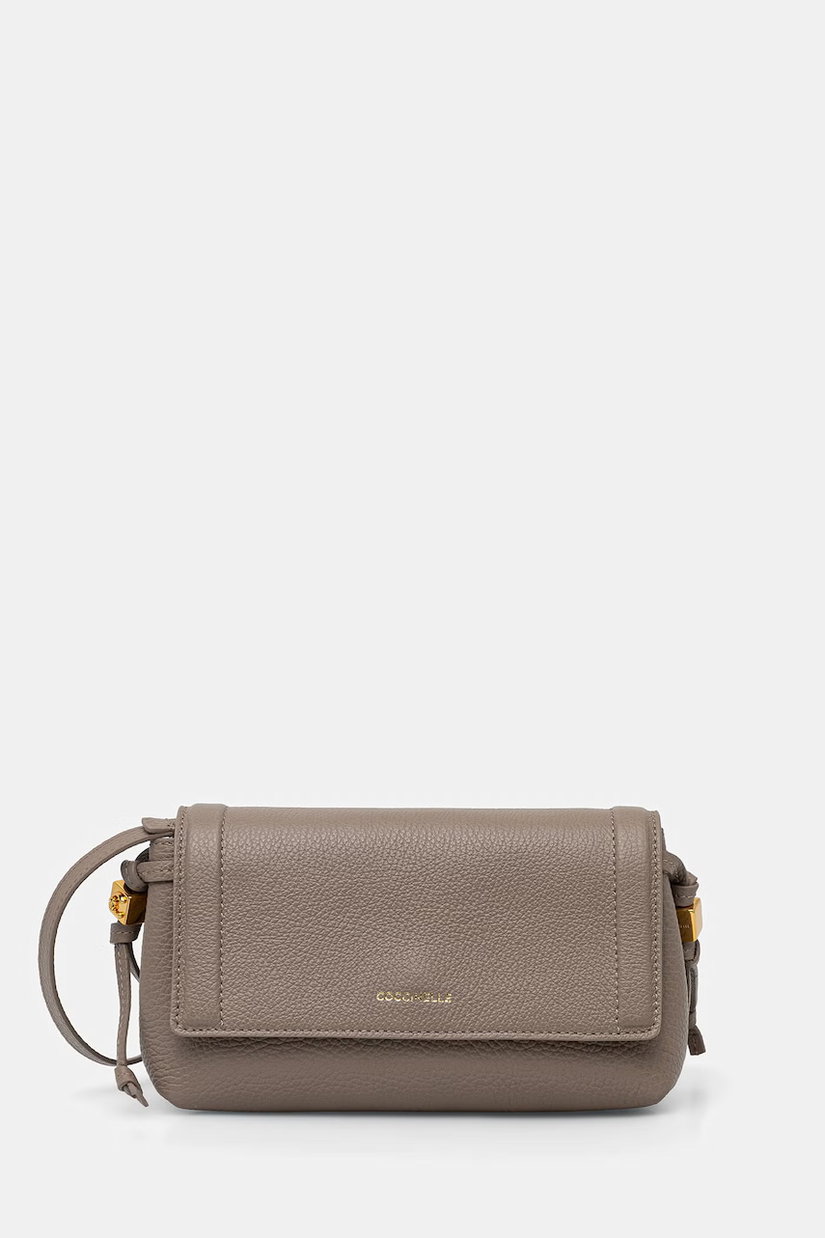 Coccinelle geantă crossbody pentru femei din piele