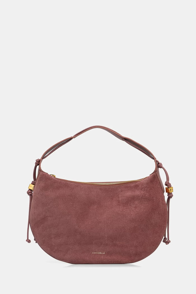 Coccinelle hobo bag pentru femei din piele întoarsă