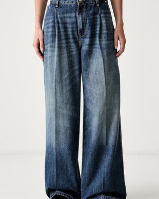 Tommy Hilfiger blugi wide leg pentru femei