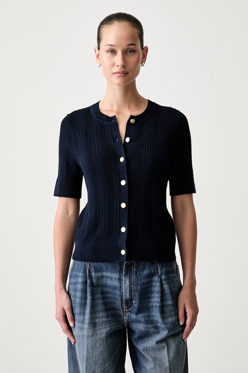 Tommy Hilfiger cardigan pentru femei cu bumbac