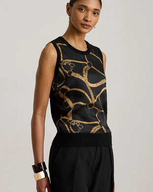 Lauren Ralph Lauren pulover cu mânecă scurtă pentru femei