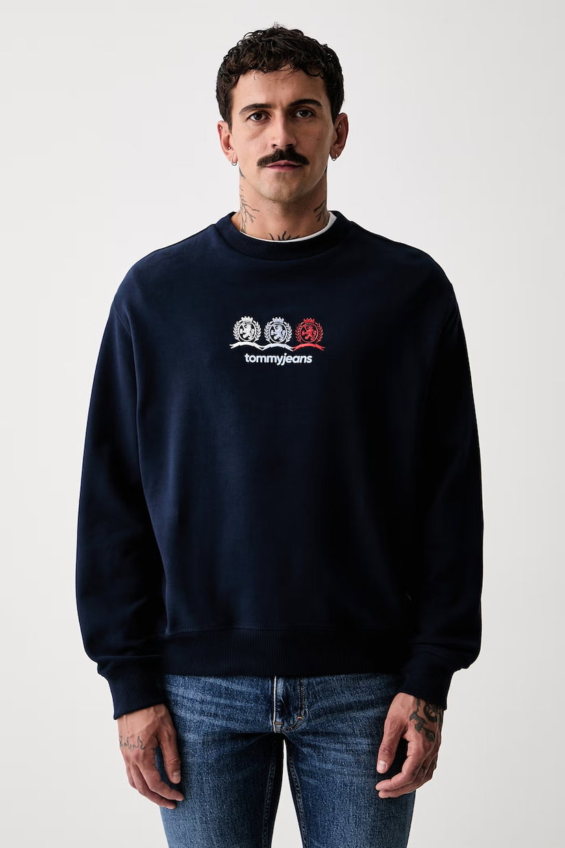 Tommy Jeans hanorac pentru bărbați din bumbac