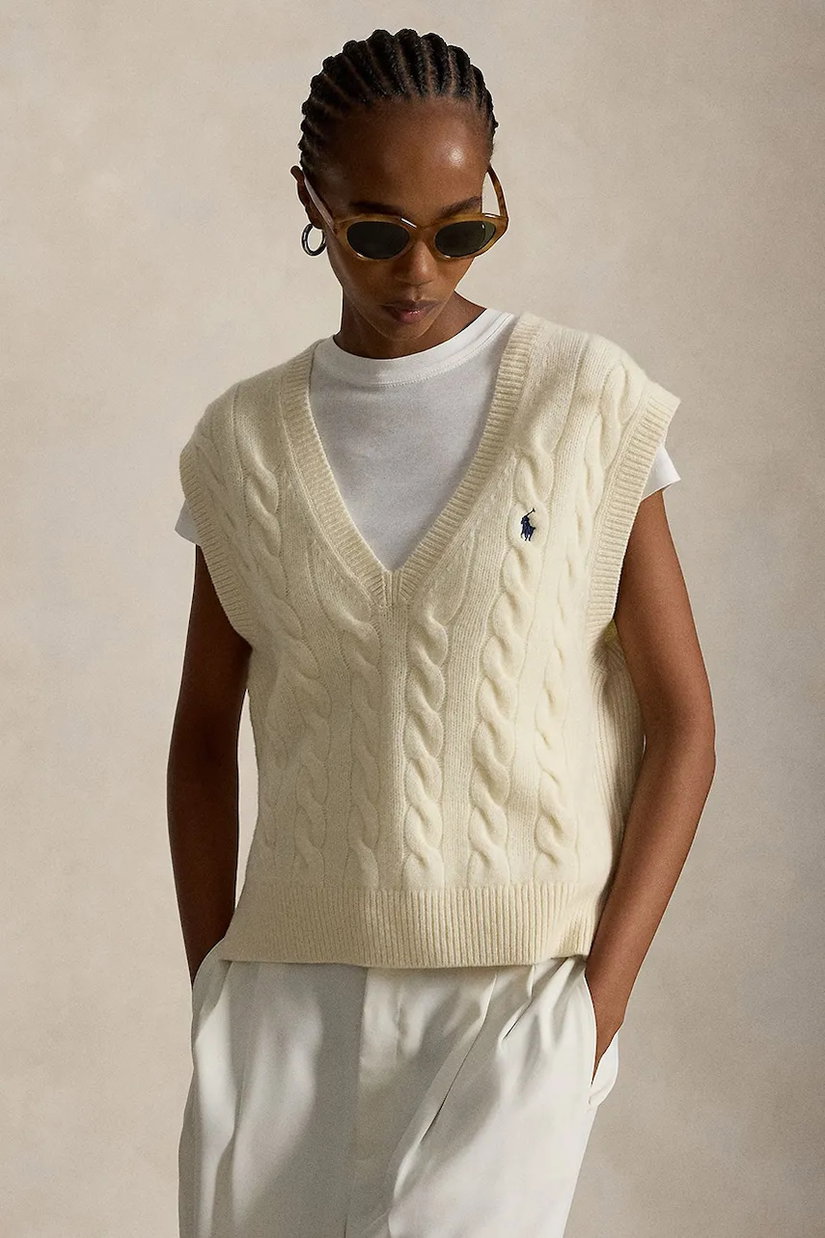 Polo Ralph Lauren vestă de damă din lână