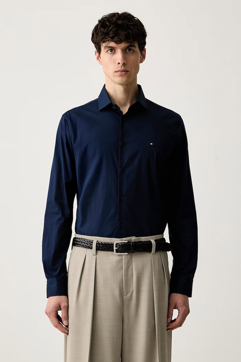 Tommy Hilfiger cămașă pentru bărbați cu bumbac