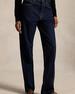 Polo Ralph Lauren blugi straight pentru femei