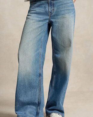 Polo Ralph Lauren blugi wide leg pentru femei