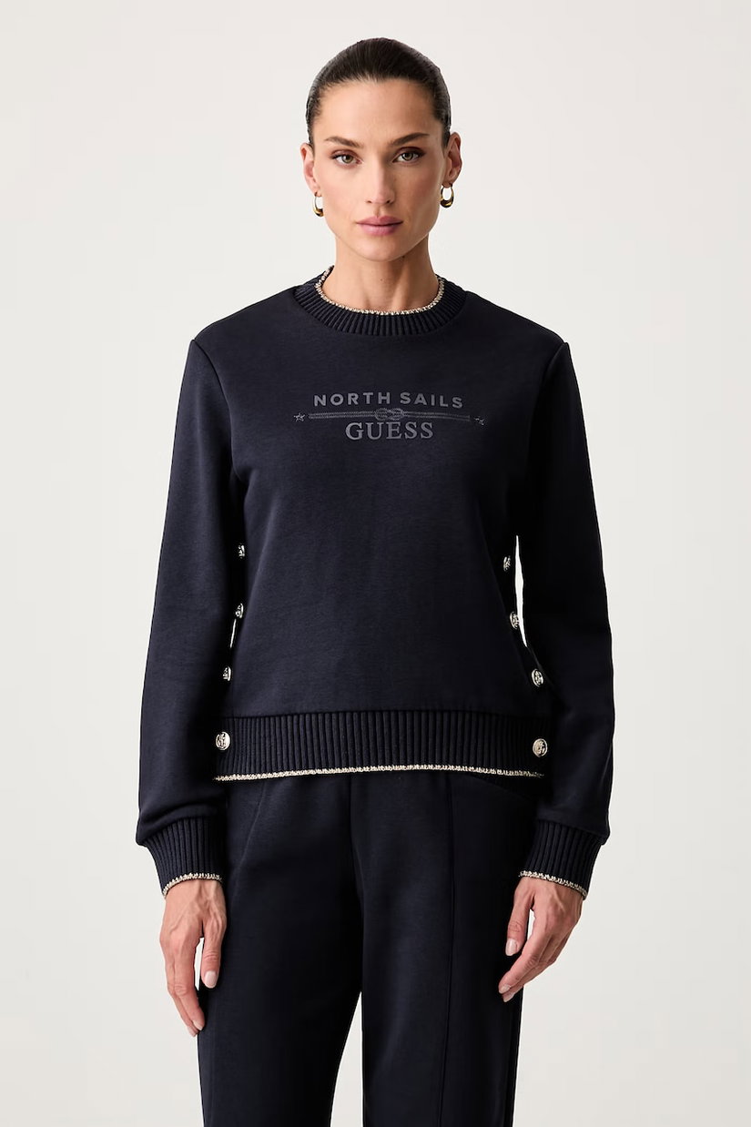Guess hanorac pentru femei cu bumbac X NORTH SAILS