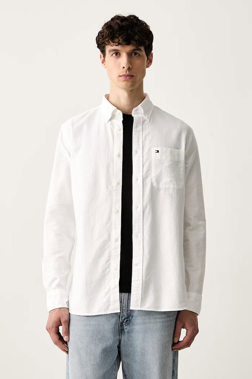 Tommy Hilfiger cămașă pentru bărbați din bumbac