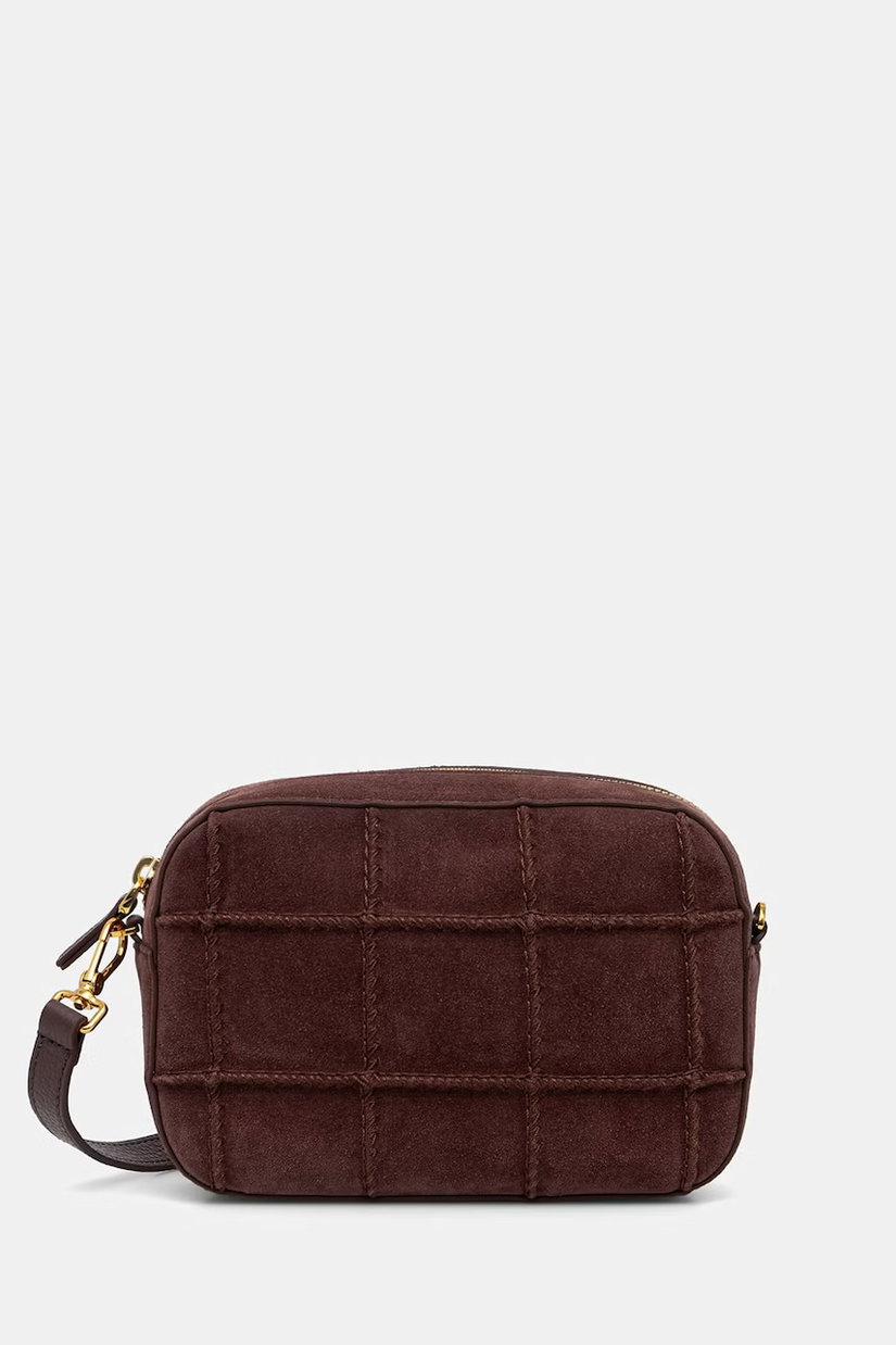 Coccinelle geantă crossbody pentru femei din piele