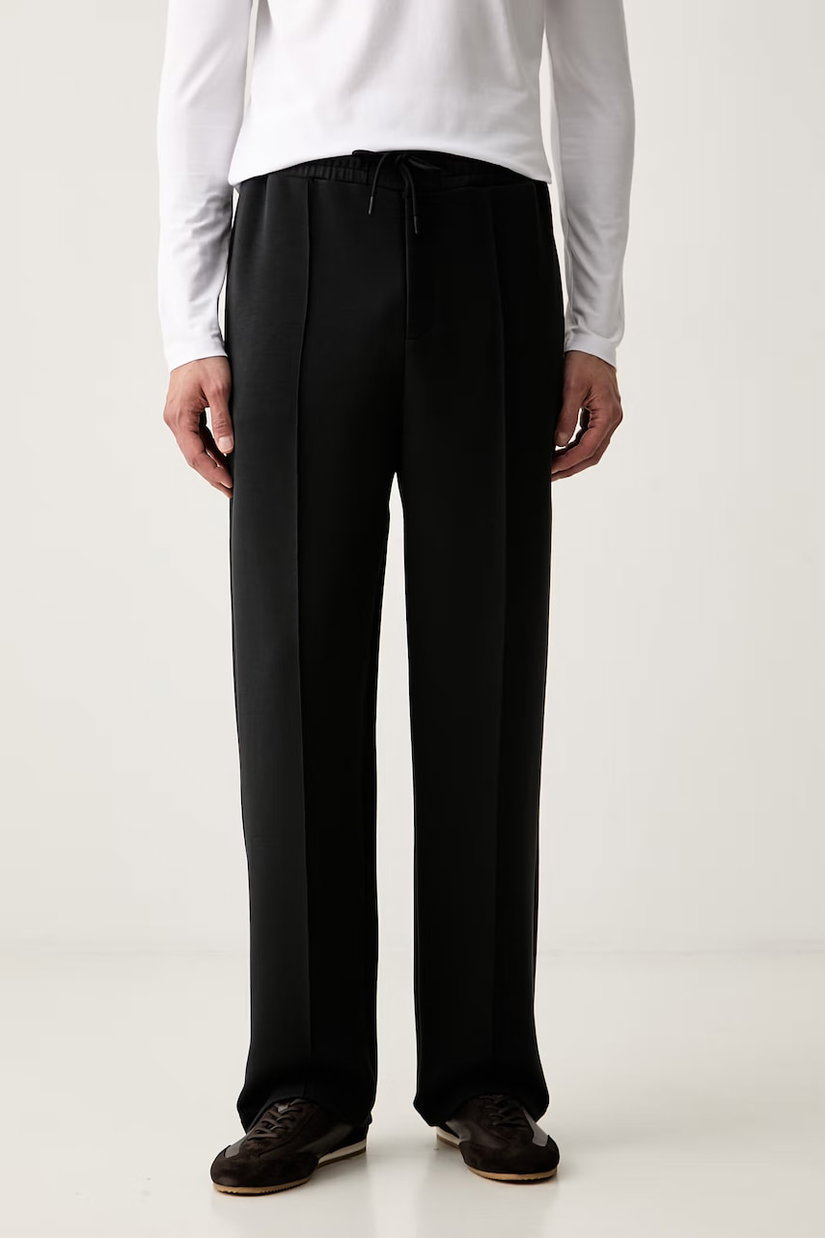 Guess pantaloni straight pentru bărbați cu bumbac HERALD
