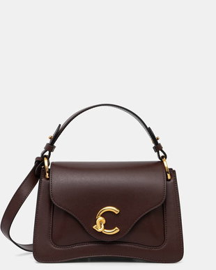 Coccinelle geantă crossbody pentru femei din piele