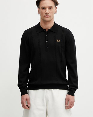 Fred Perry pulover pentru bărbați, cu amestec de lână