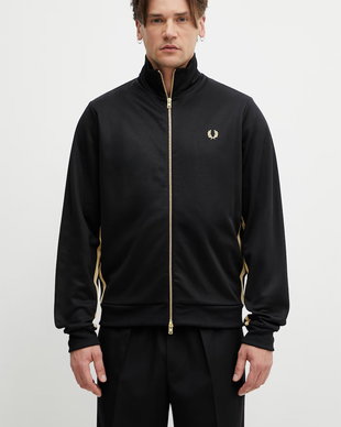 Fred Perry hanorac cu fermoar bărbătesc cu bumbac