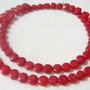 Coral sirag de 40 cm format din 73 bucati banuti de aprox 5.5x3 mm