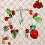Brățară Handmade Strawberry Garden