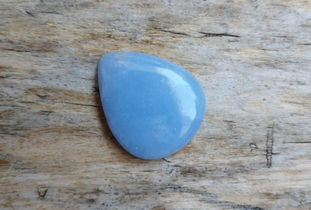 Cabochon angelit, 27x23 mm