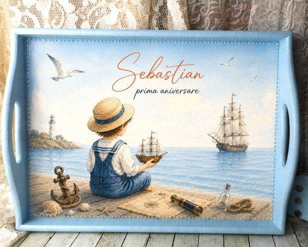 Set personalizat pentru taiere mot - tema marina