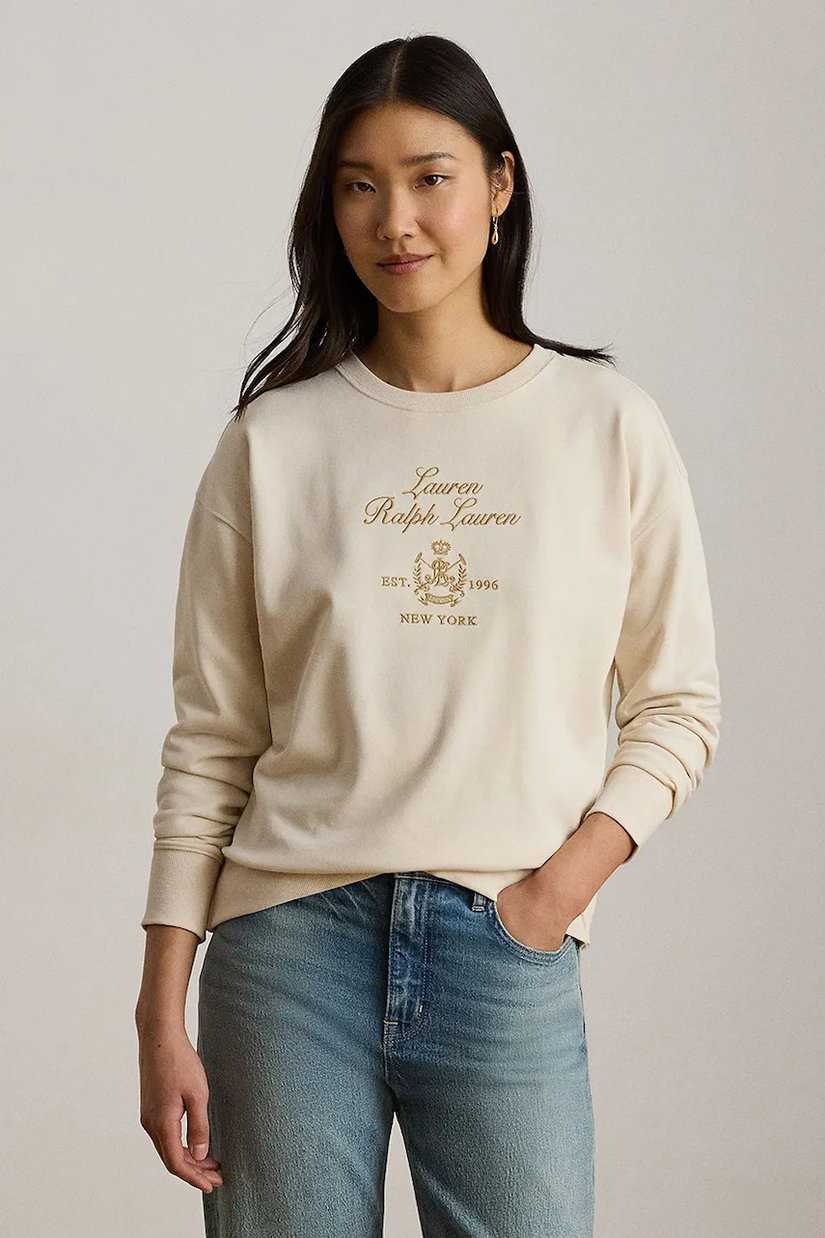 Lauren Ralph Lauren hanorac pentru femei cu bumbac
