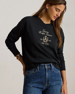 Lauren Ralph Lauren hanorac pentru femei cu bumbac