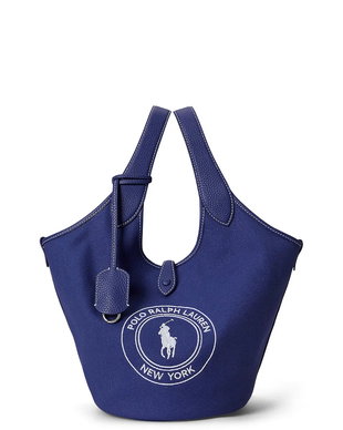 Polo Ralph Lauren tote bag pentru femei din bumbac