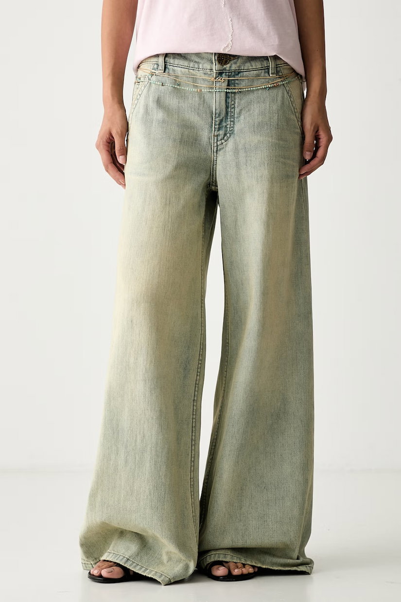 Miss Sixty blugi wide leg pentru femei