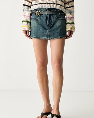 Miss Sixty fustă-pantalon pentru femei din denim