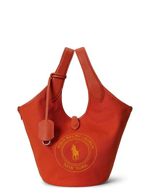 Polo Ralph Lauren tote bag pentru femei din bumbac