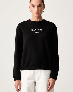 Trussardi hanorac pentru femei cu bumbac