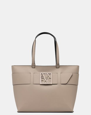 Armani Exchange geantă shopper pentru femei cu imitație de piele