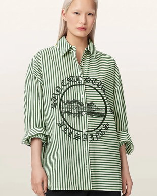 AllSaints cămașă pentru femei ADRIANNE